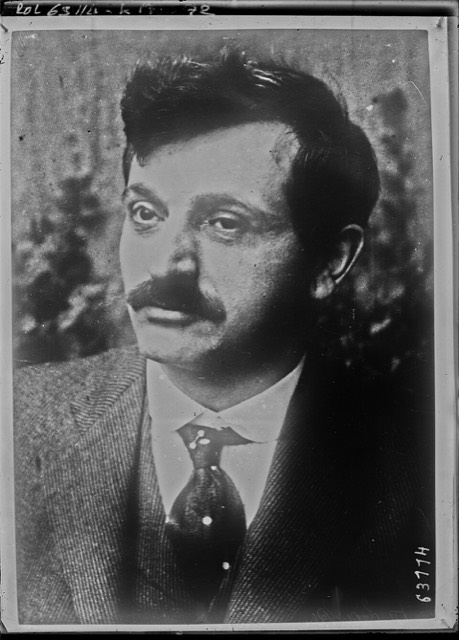 Emanuel Lasker photographié en janvier 1921