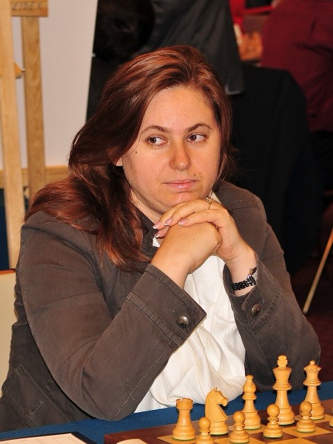 Judit Polgár au Championnat d'Europe par équipes en 2013