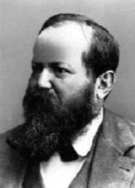 Portrait photographique de Wilhelm Steinitz dans les années 1870